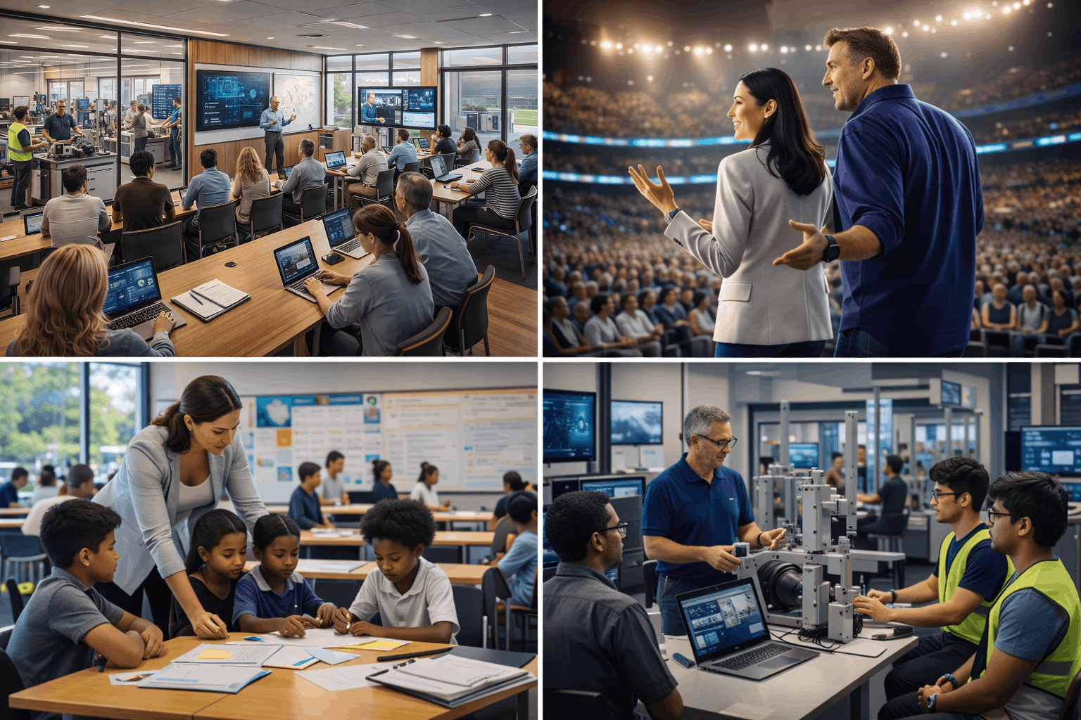 Education and training category visualization