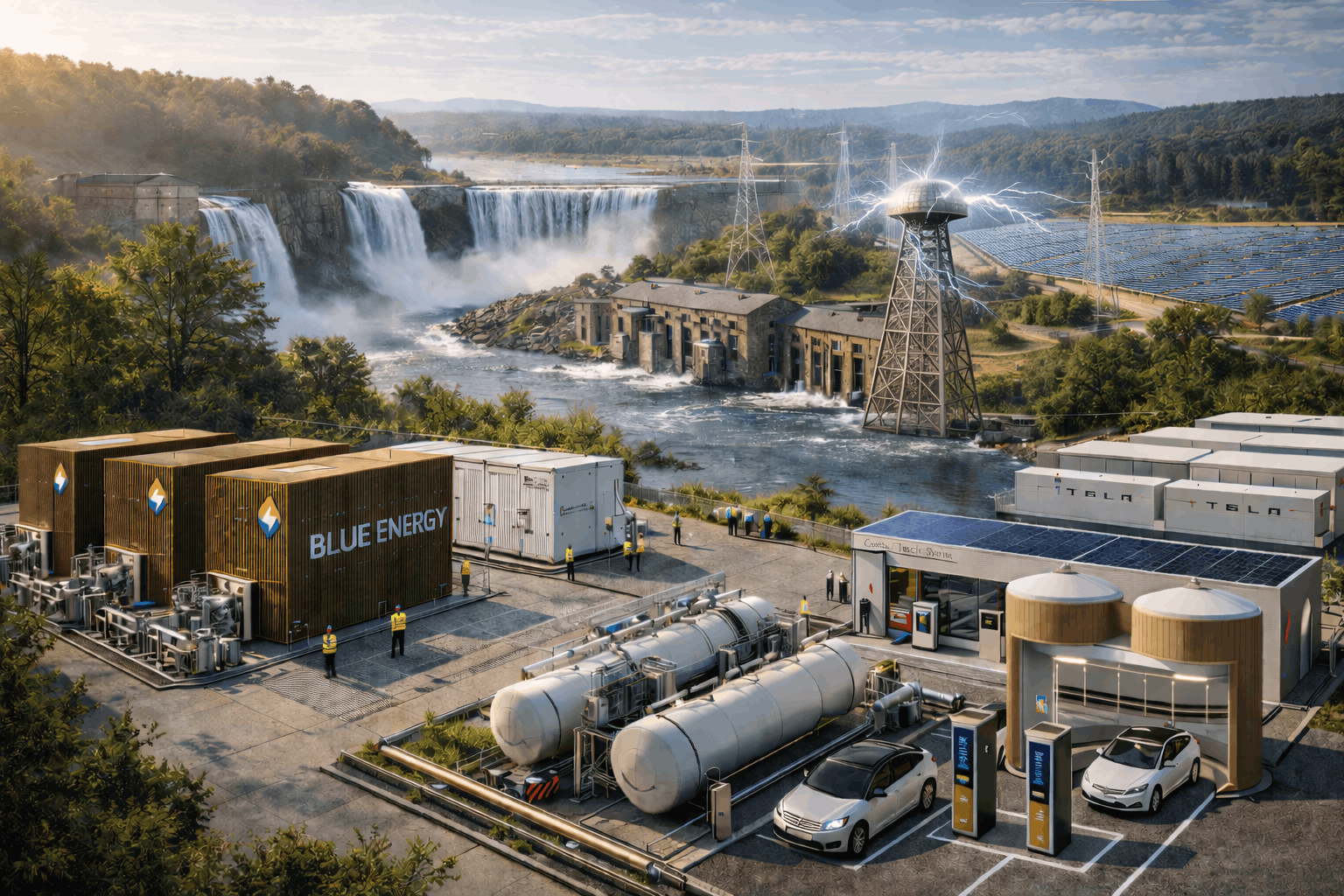 Energy and environment category visualization