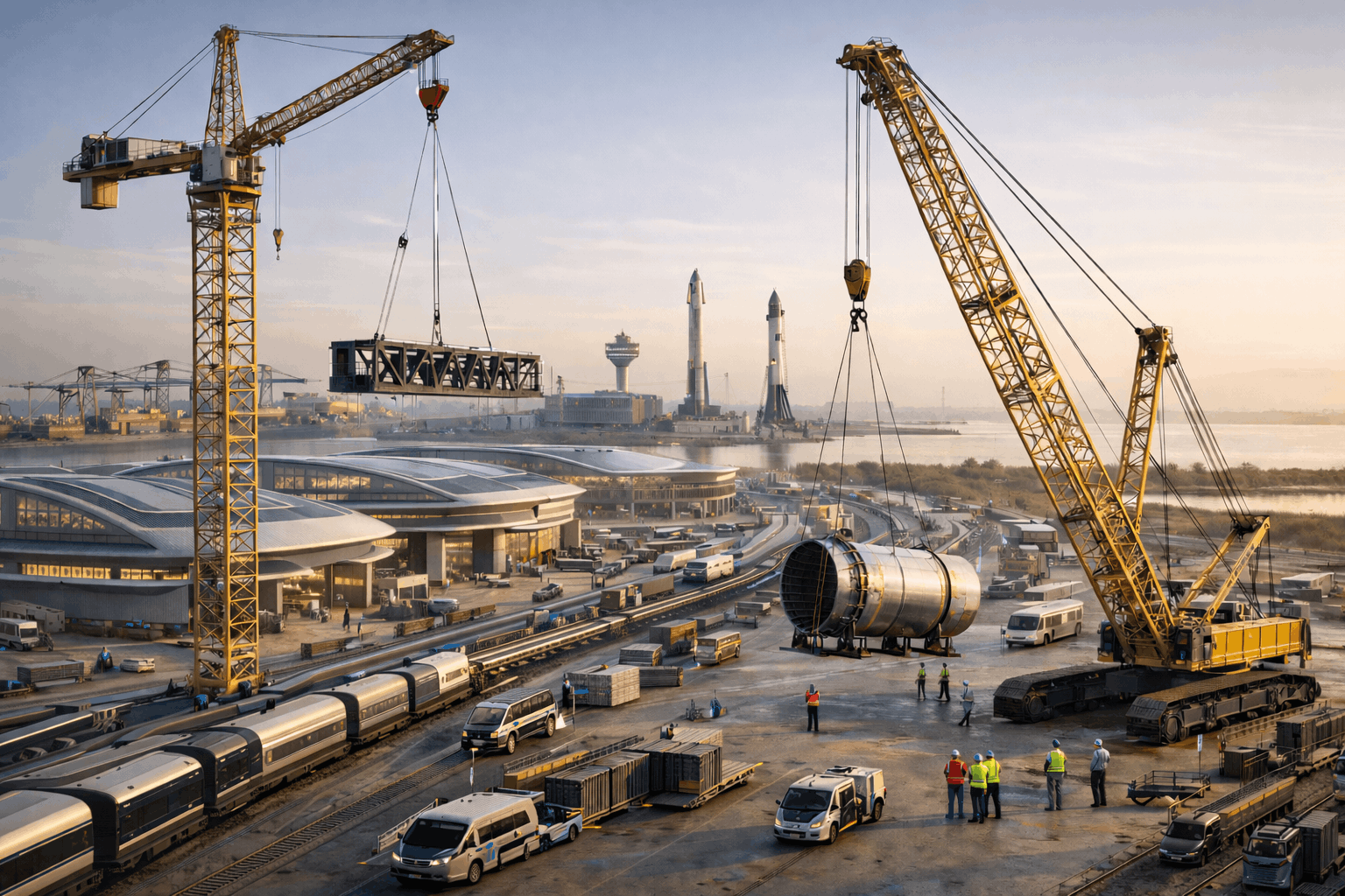 Manufacturing and logistics category visualization